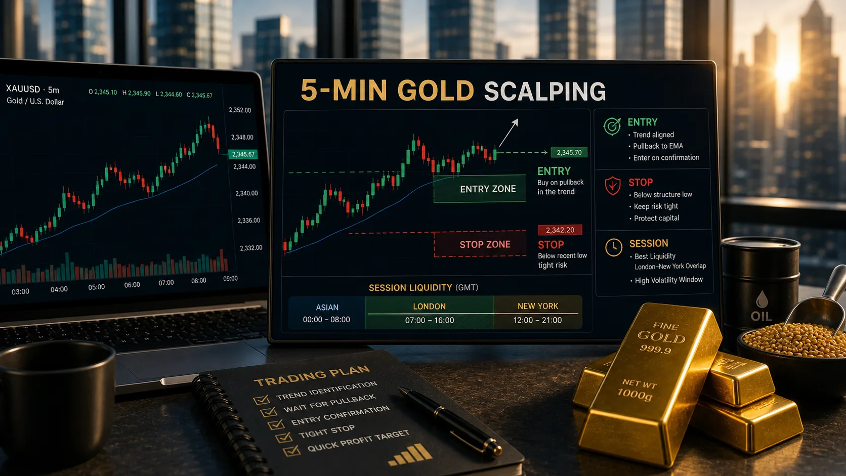 5-Minute Gold Scalping Strategy