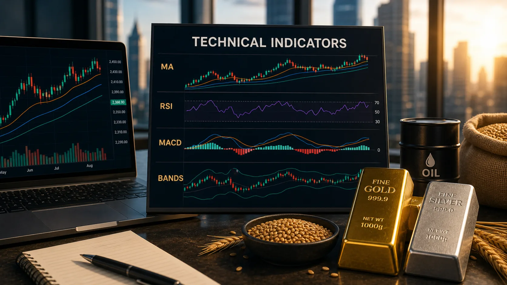 Best Technical Indicators for Commodity Trading