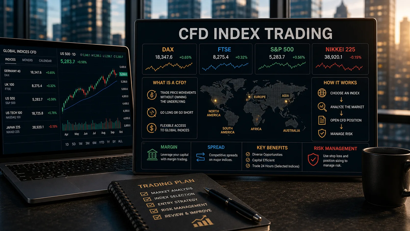 CFD Index Trading: How It Works and How to Trade Indices