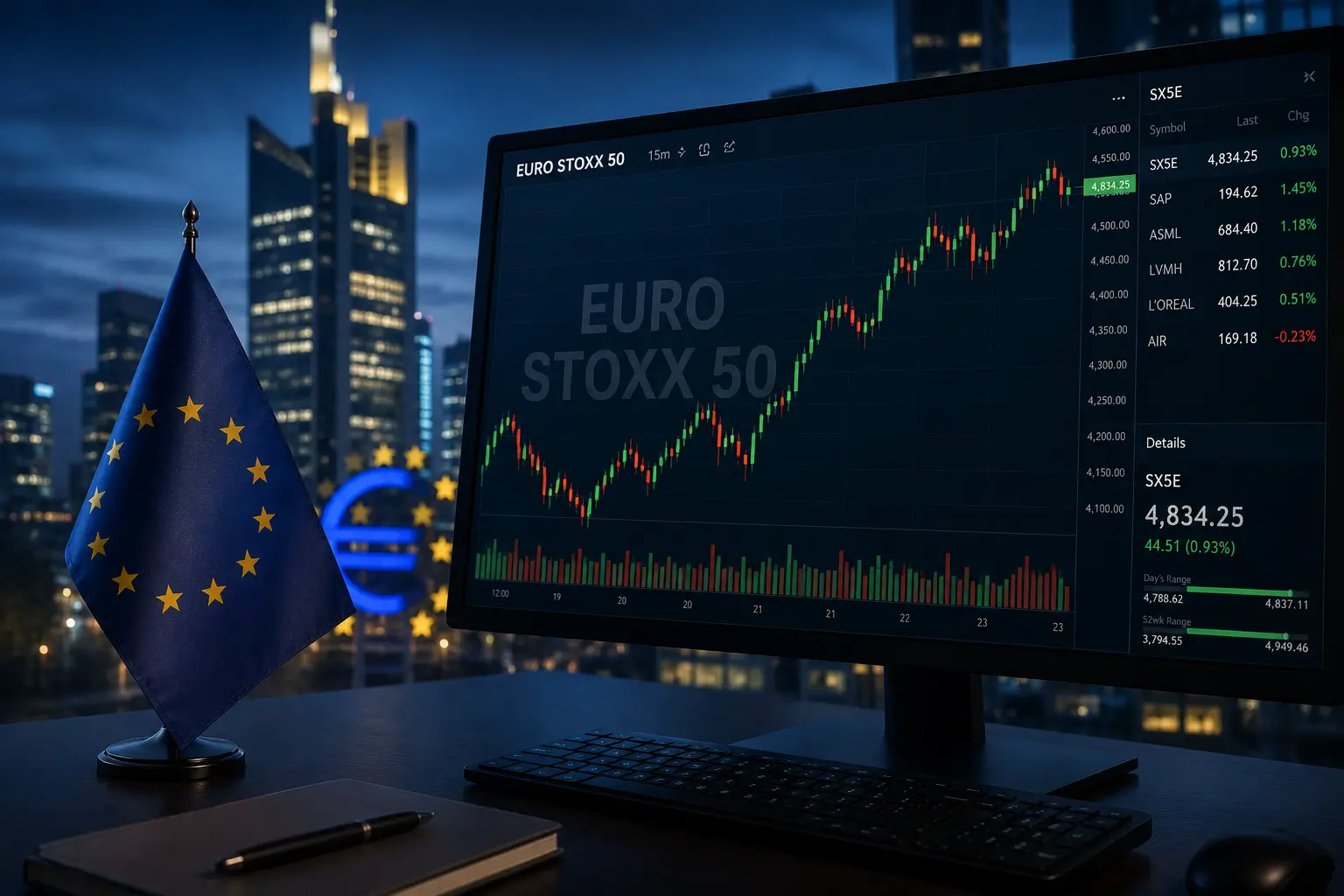 How to Trade the Euro Stoxx 50: A Complete CFD Guide