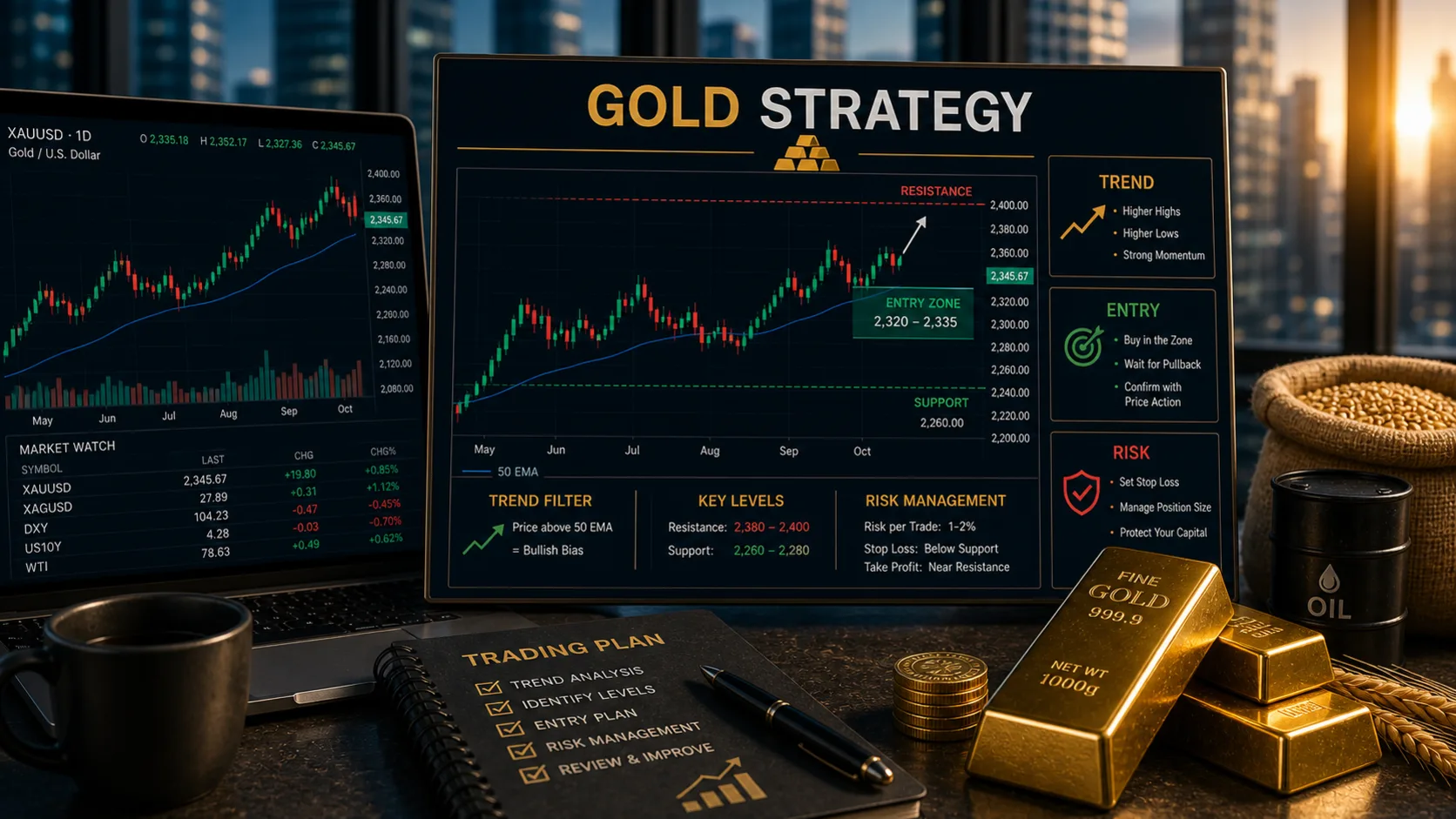 Gold Trading Strategies: Six Frameworks for XAUUSD