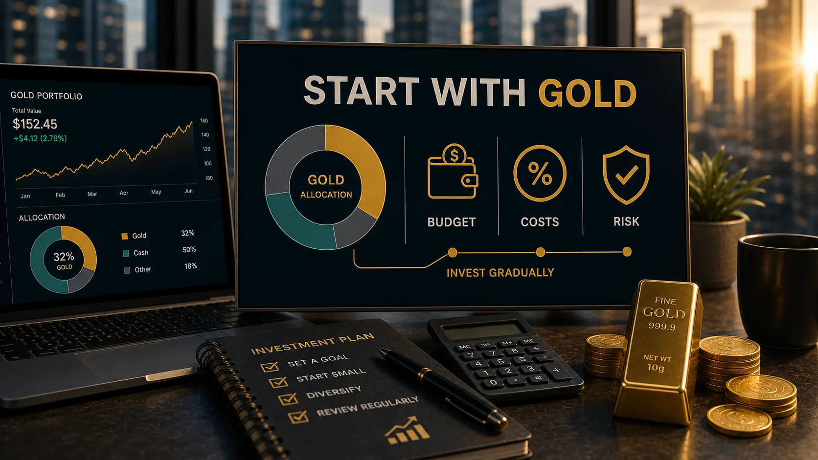 How to Invest in Gold with Little Money