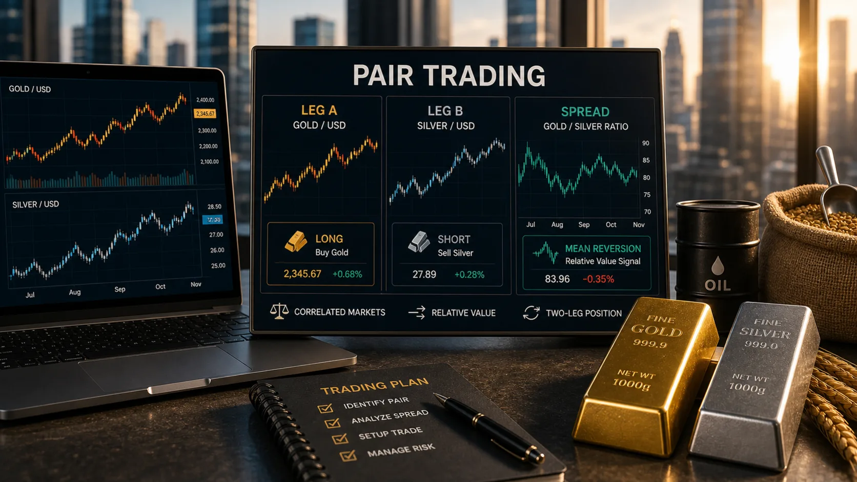 Commodity Pair Trading: Strategy Guide