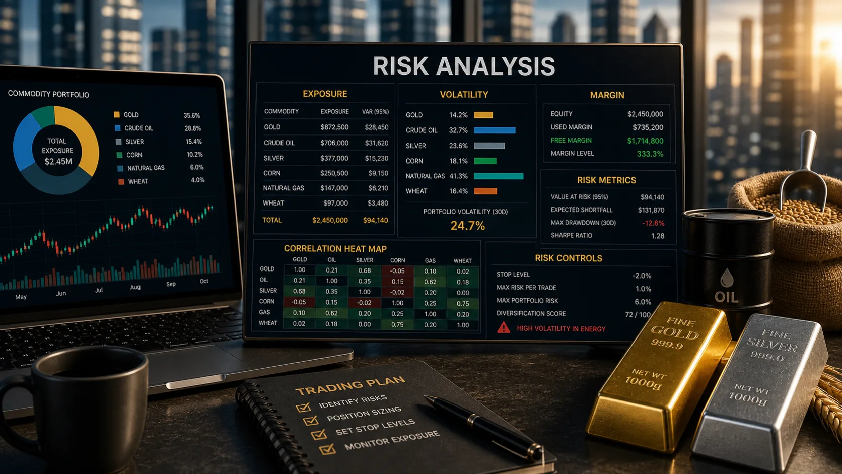Commodities Risk Analysis: How to Measure and Manage Exposure