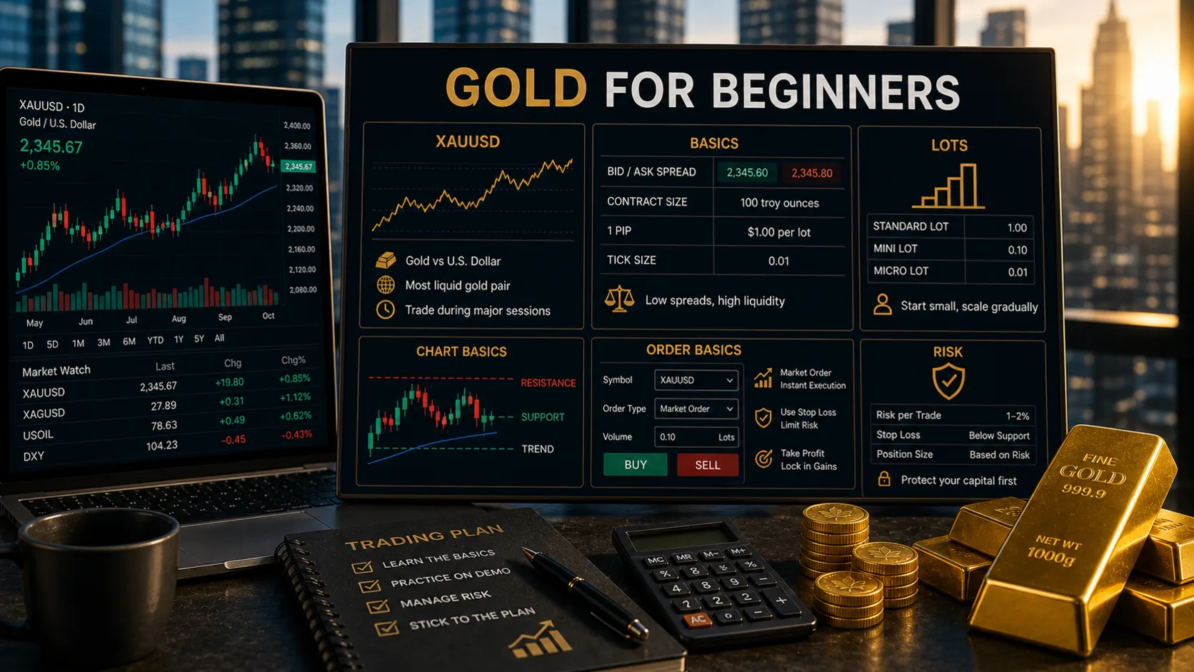 Spot Gold Trading for Beginners: A Complete Guide