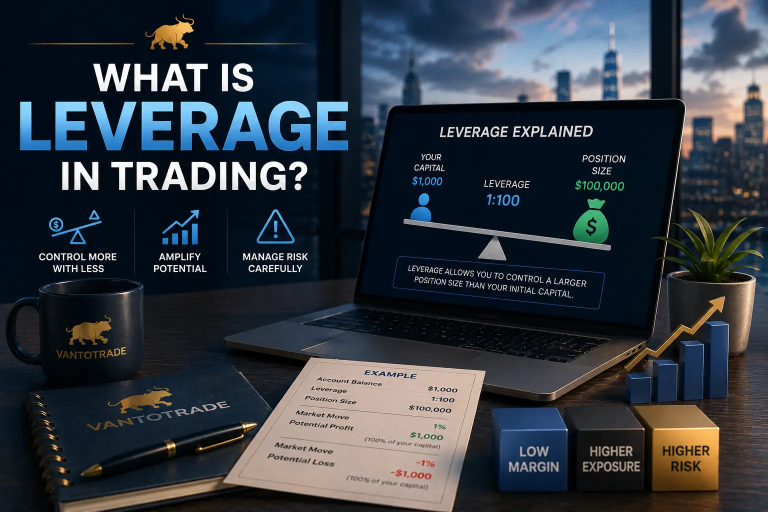 What Is Leverage in Trading? Leverage Ratios and Risk Explained